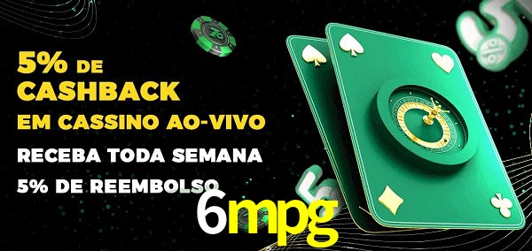 Promoções do cassino ao Vivo 6mpg